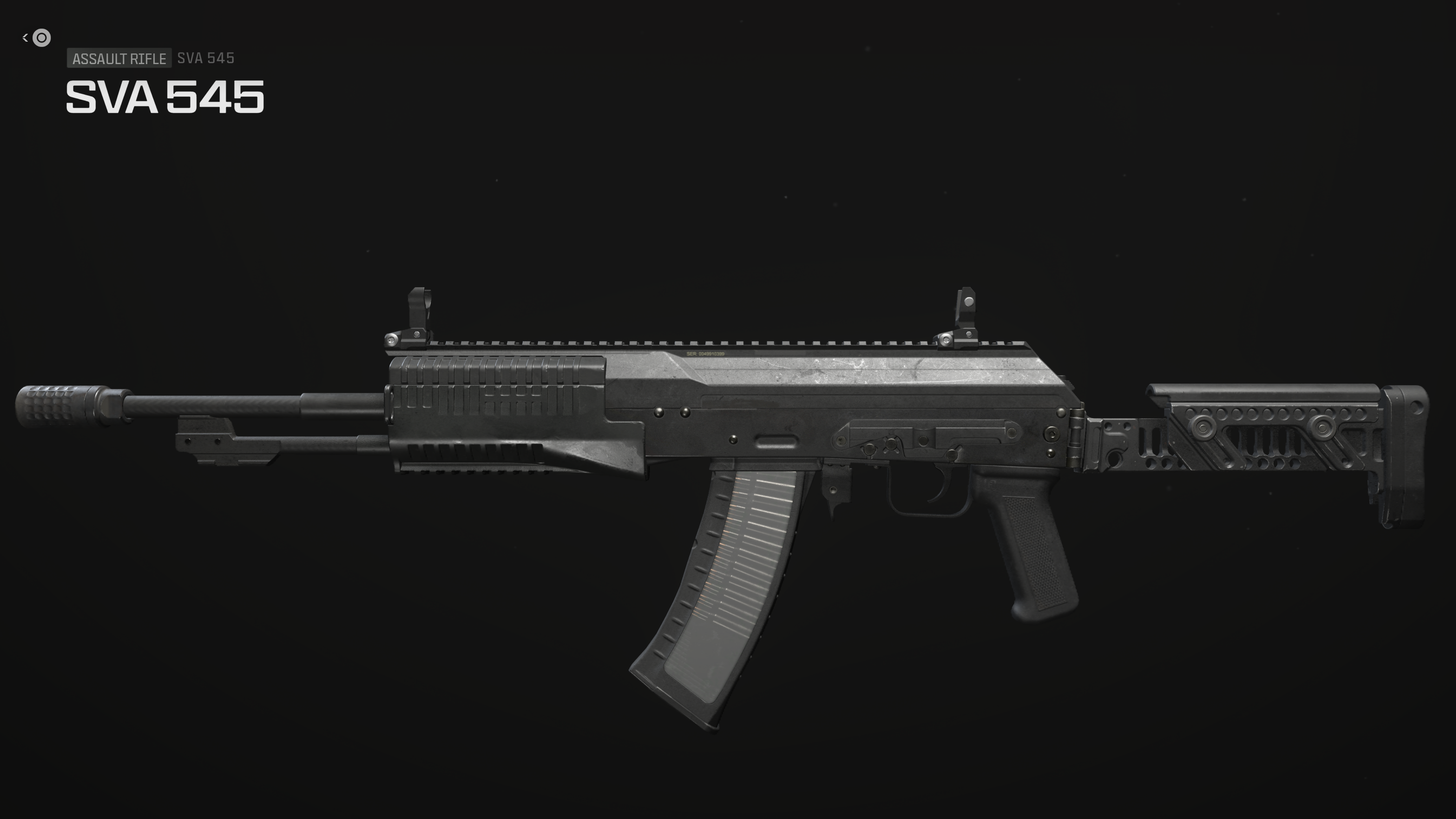 Modern Warfare 3 SVA 545