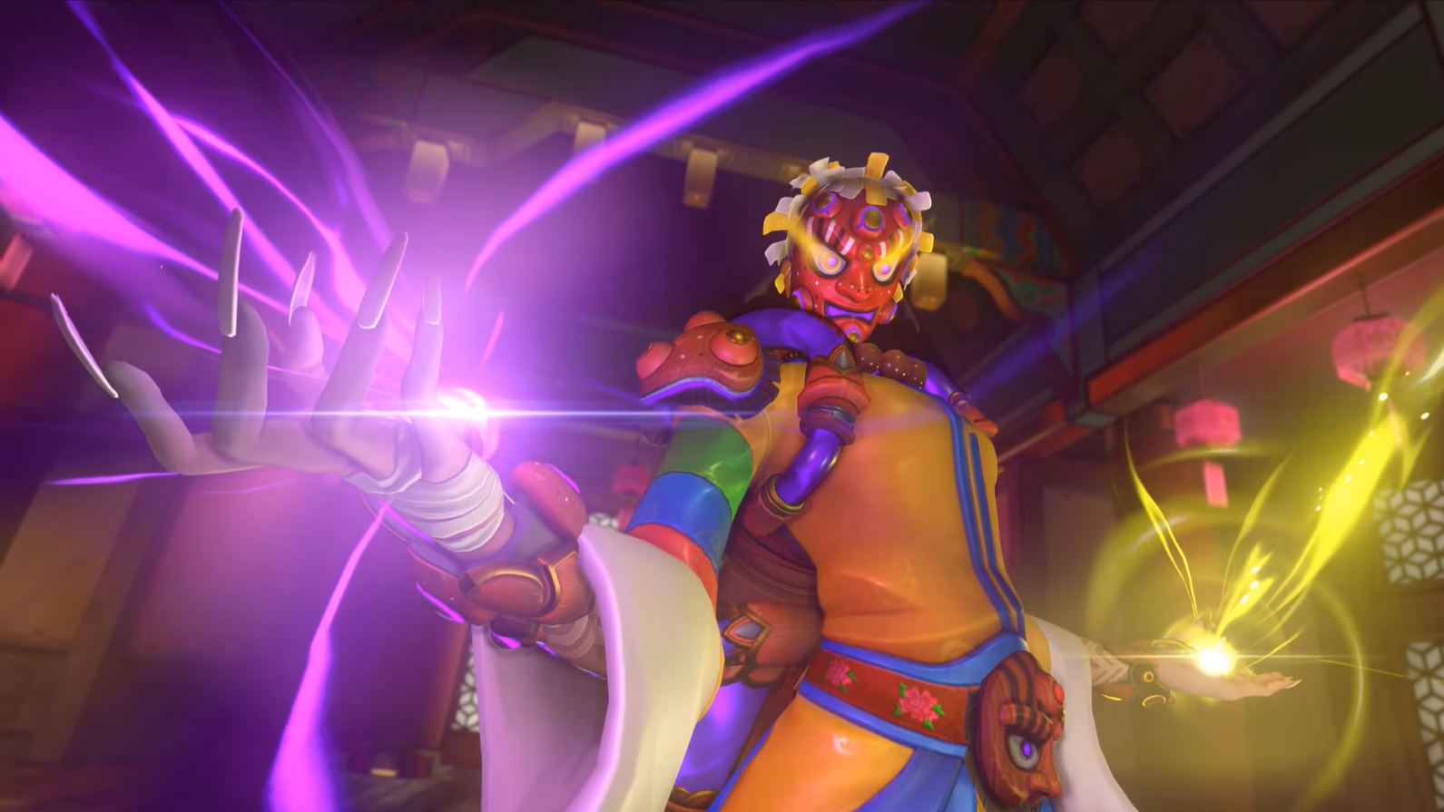 Moira mask dancer skin