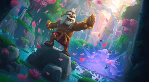 Monk Clash Royale