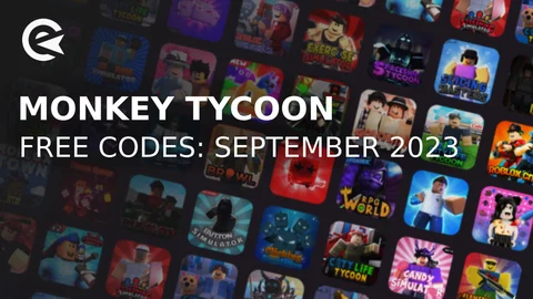 Monkey Tycoon codes september 2023