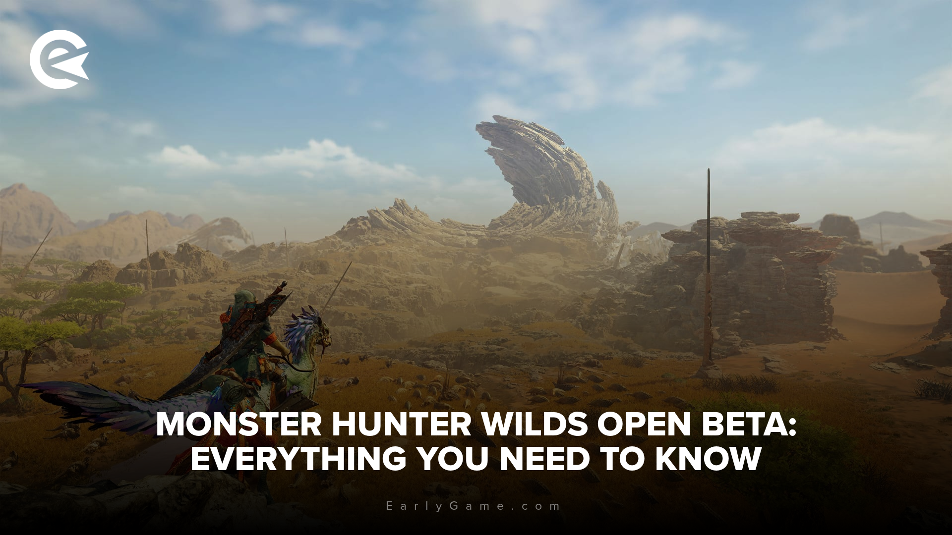 Monster Hunter Wilds open beta to begin this week