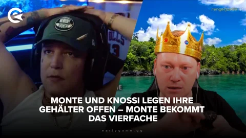 Monte und Knossi legen ihre Gehälter offen Monte bekommt das Vierfache