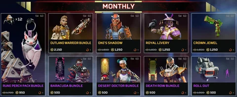 Monthly Apex Store