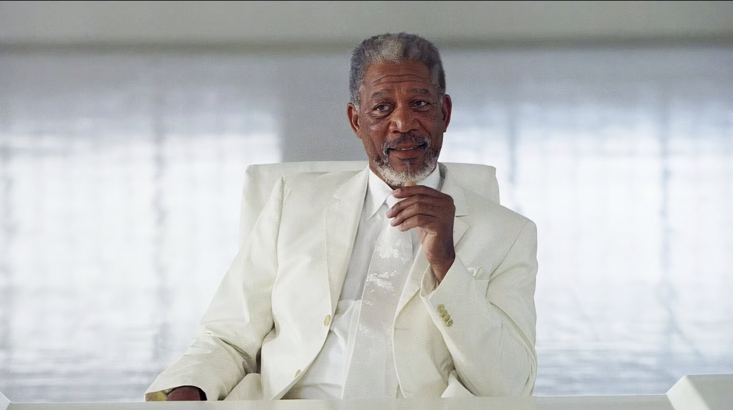 Morgan Freeman in Bruce Almighty