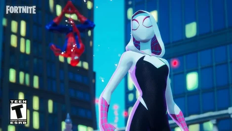 Most Iconic Female Fortnite Skins Spider Gwen