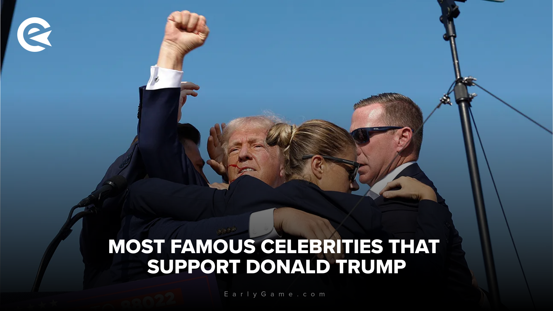 Most famous celebrities that support Donald Trump