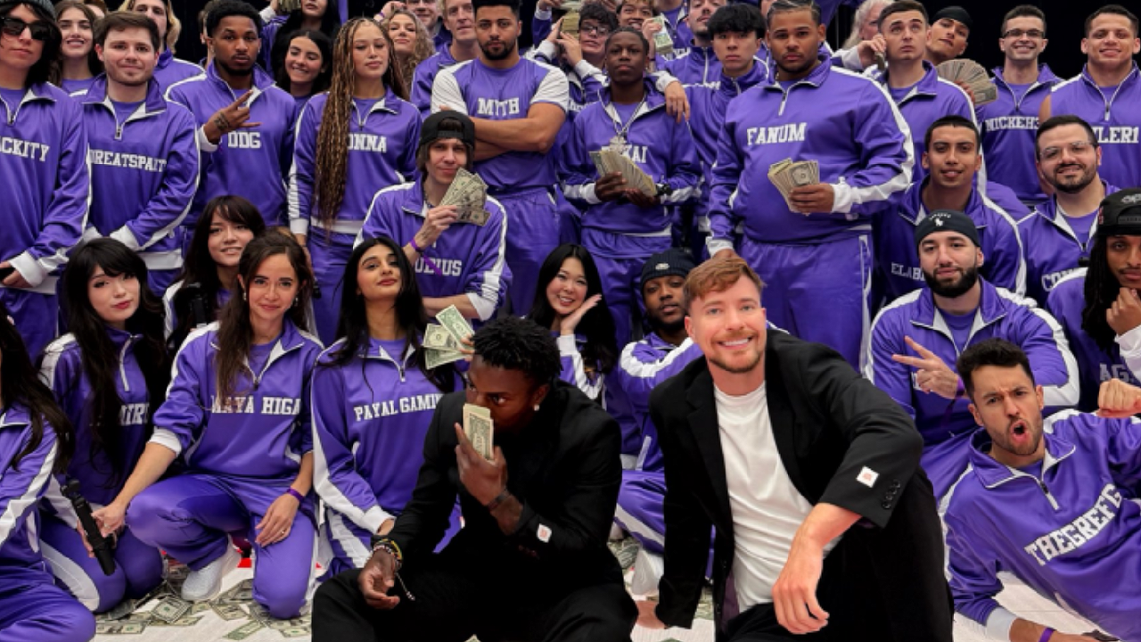 Mr Beast 50 Streamer Challenge