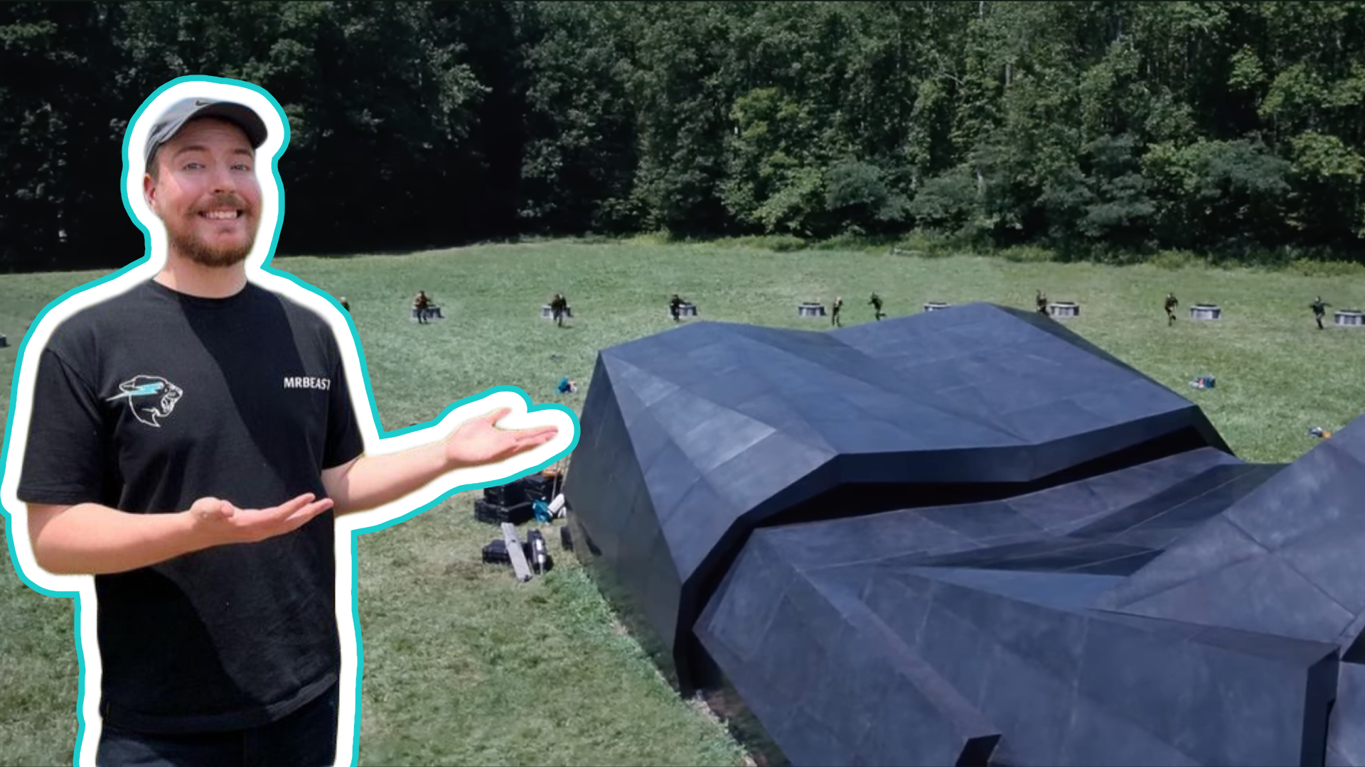 Mr Beast Hunger Games Thumbnail