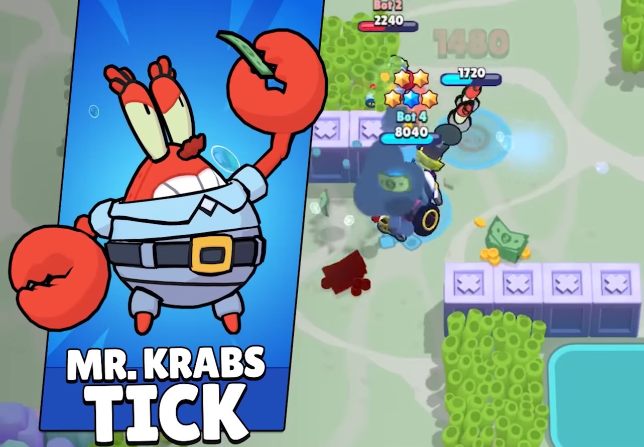 Brawl Stars SpongeBob Skins: All Cosmetics & How You Can Unlock Them