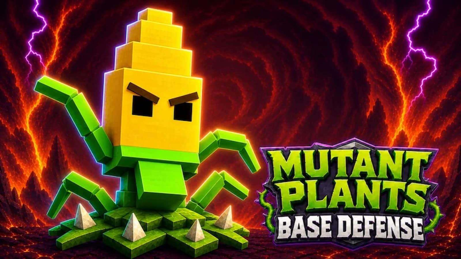 Mutant Plants Base Defense