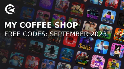 My Coffee Shop codes september 2023