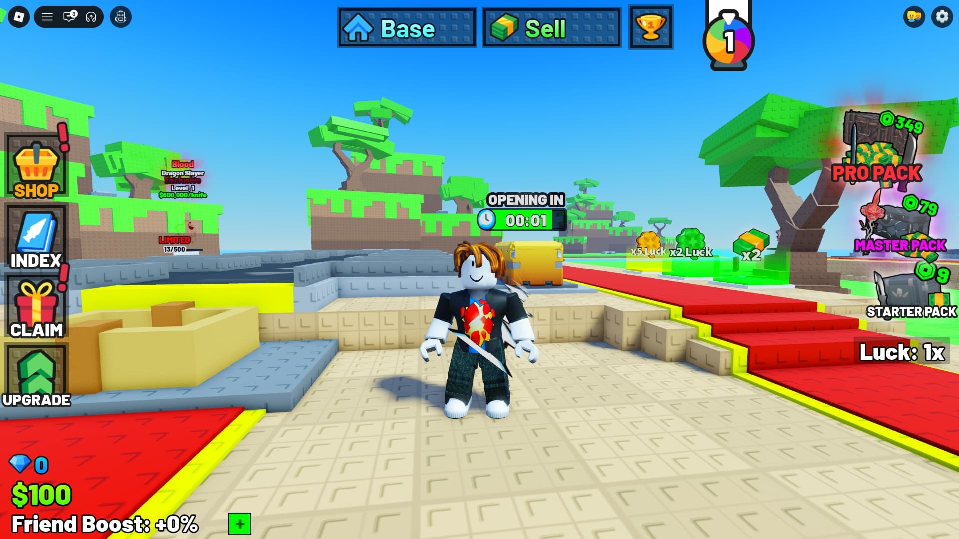 My Knife Farm Active Codes