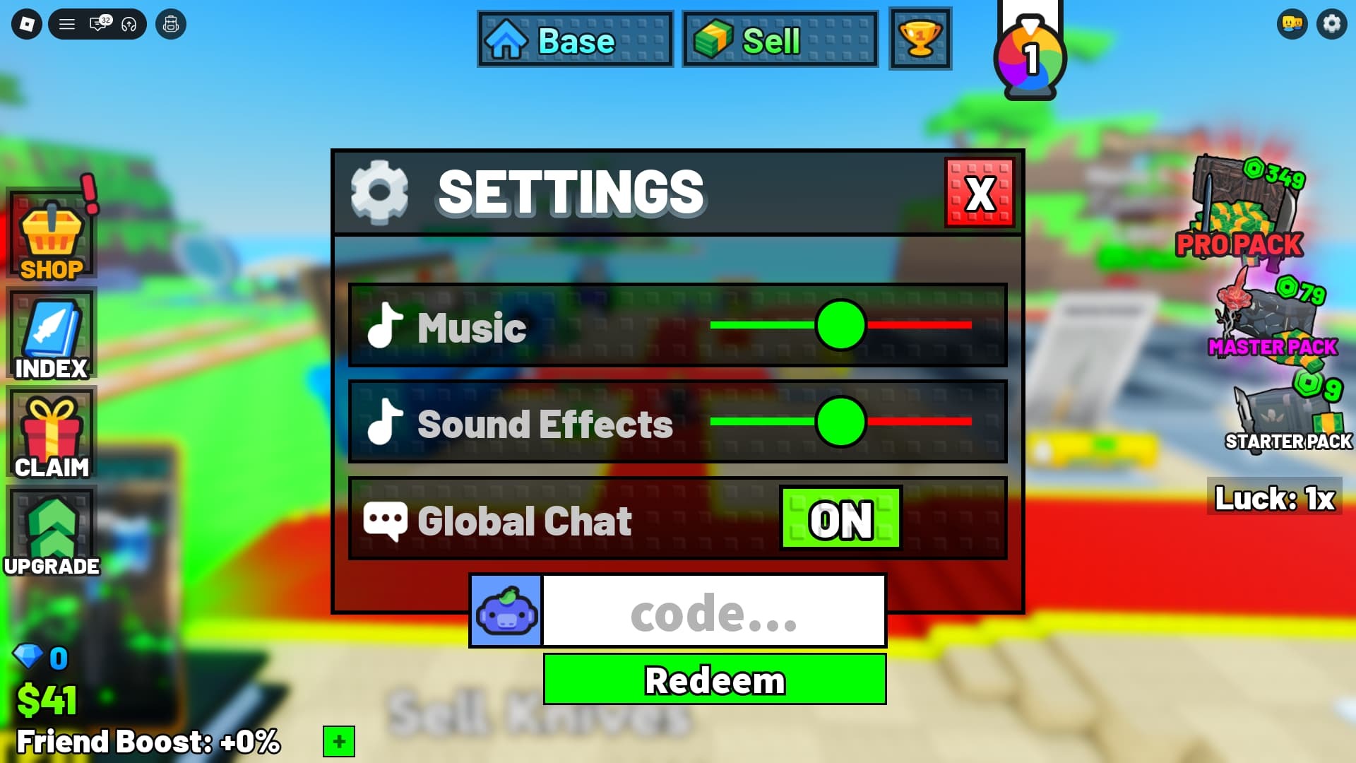 My Knife Farm How To Redeem Codes 2