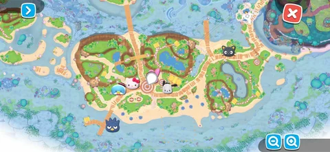 My Melody Location Hello Kitty