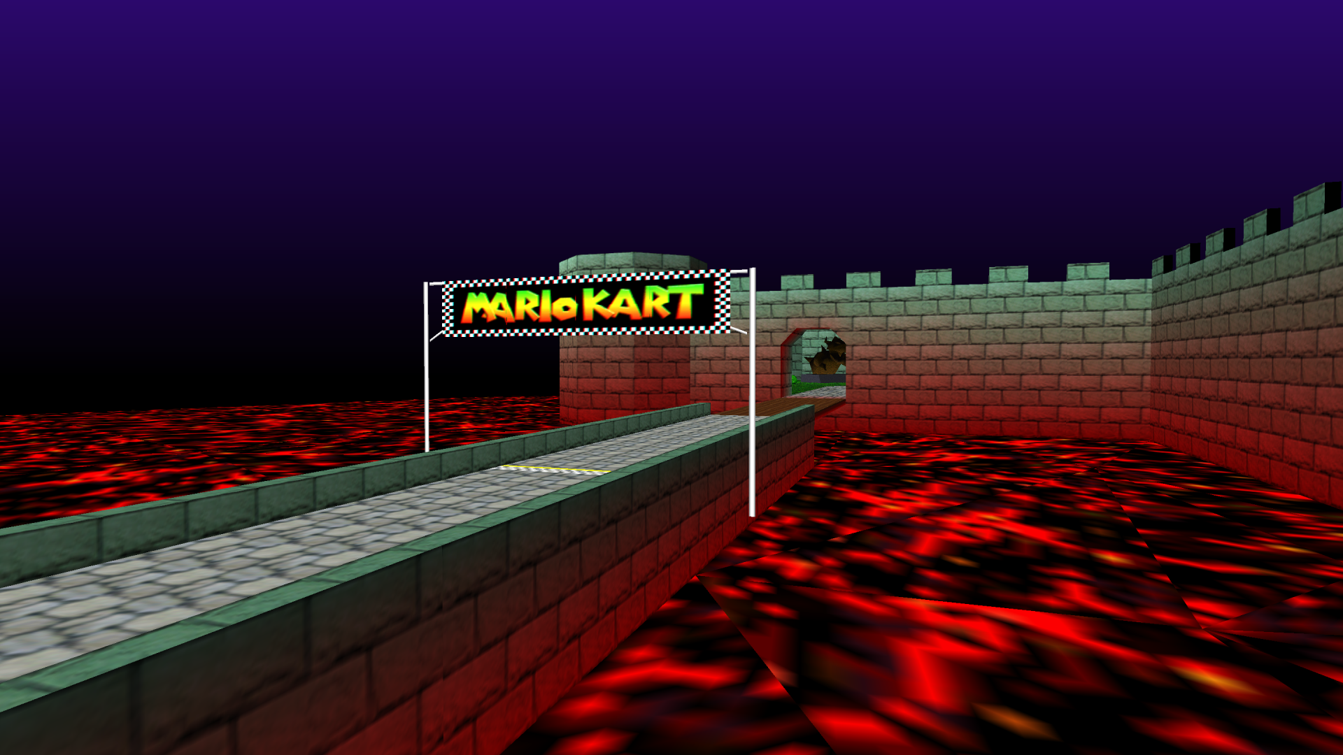 N64 Bowser Castle