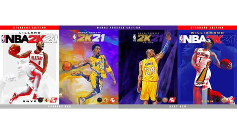 NBA 2 K21 Cover Athletes