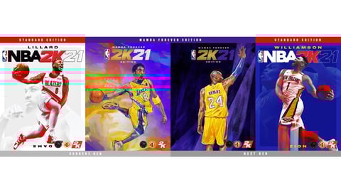 NBA 2 K21 Cover Athletes