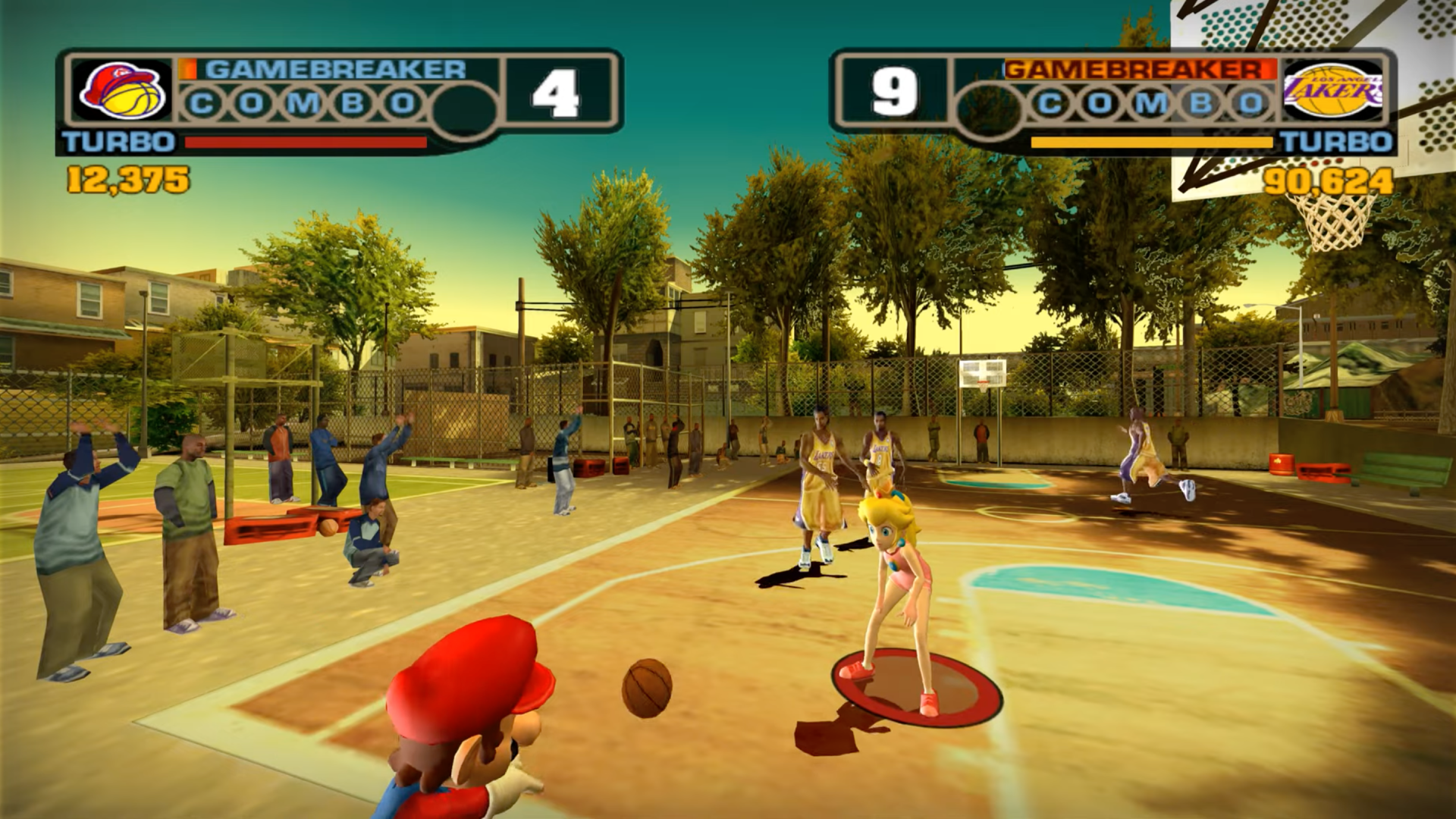NBA Street V3 Princess Peach
