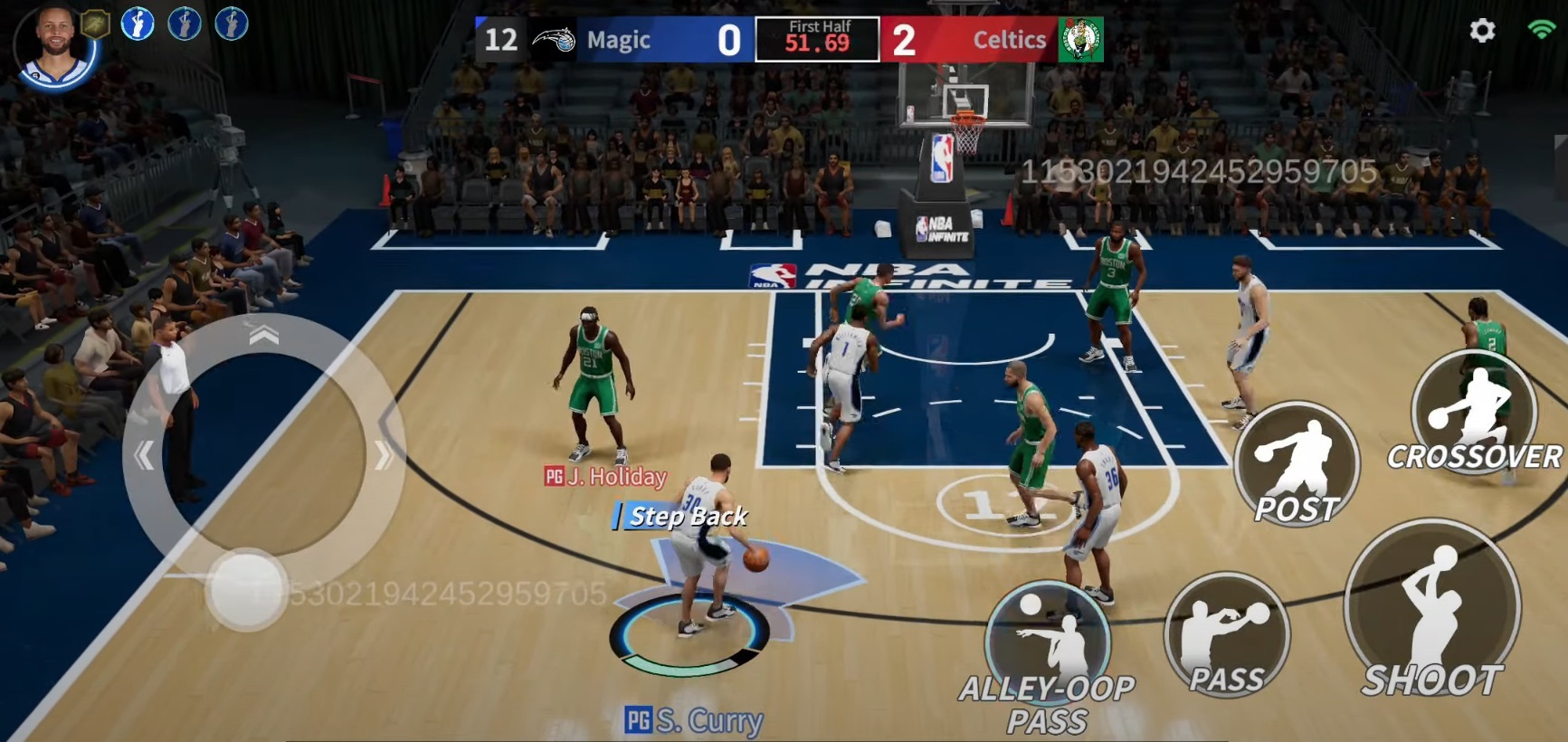 NBA Infinite Alley Oop Action