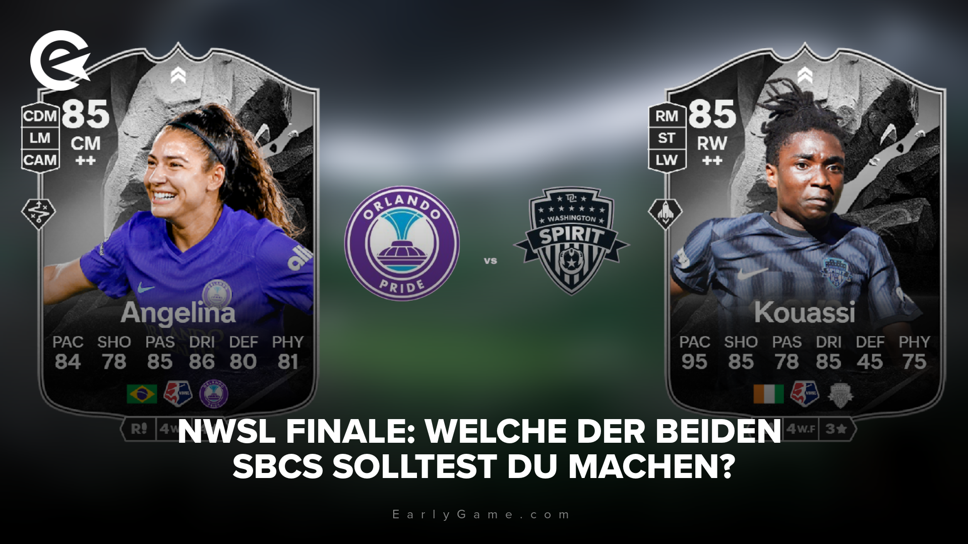 NWSL Finale Showdown SBC Cover