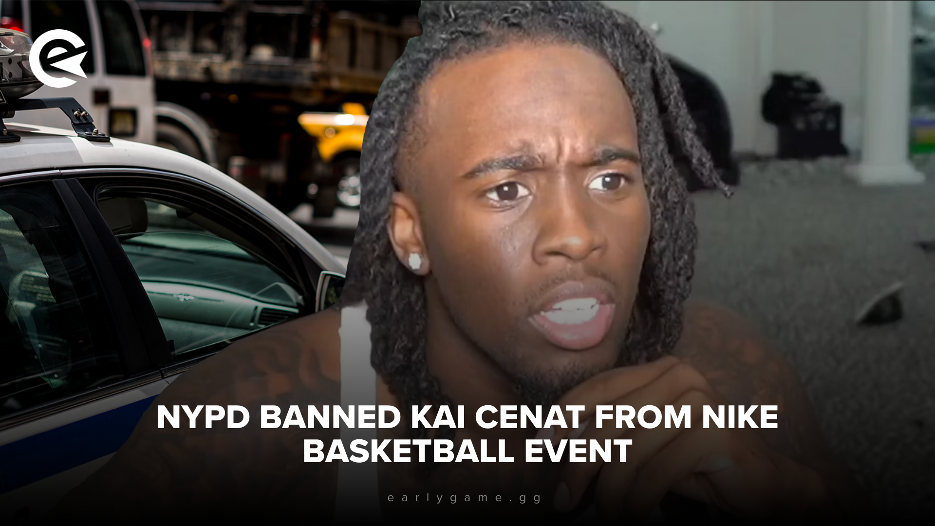 NYPD Stopped Kai Cenat From Appearing At Nike Basketball Event