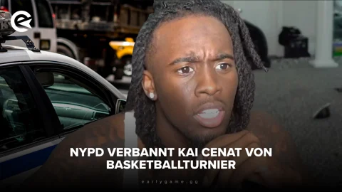 NYPD verbannt Kai Cenat von Basketballturnier