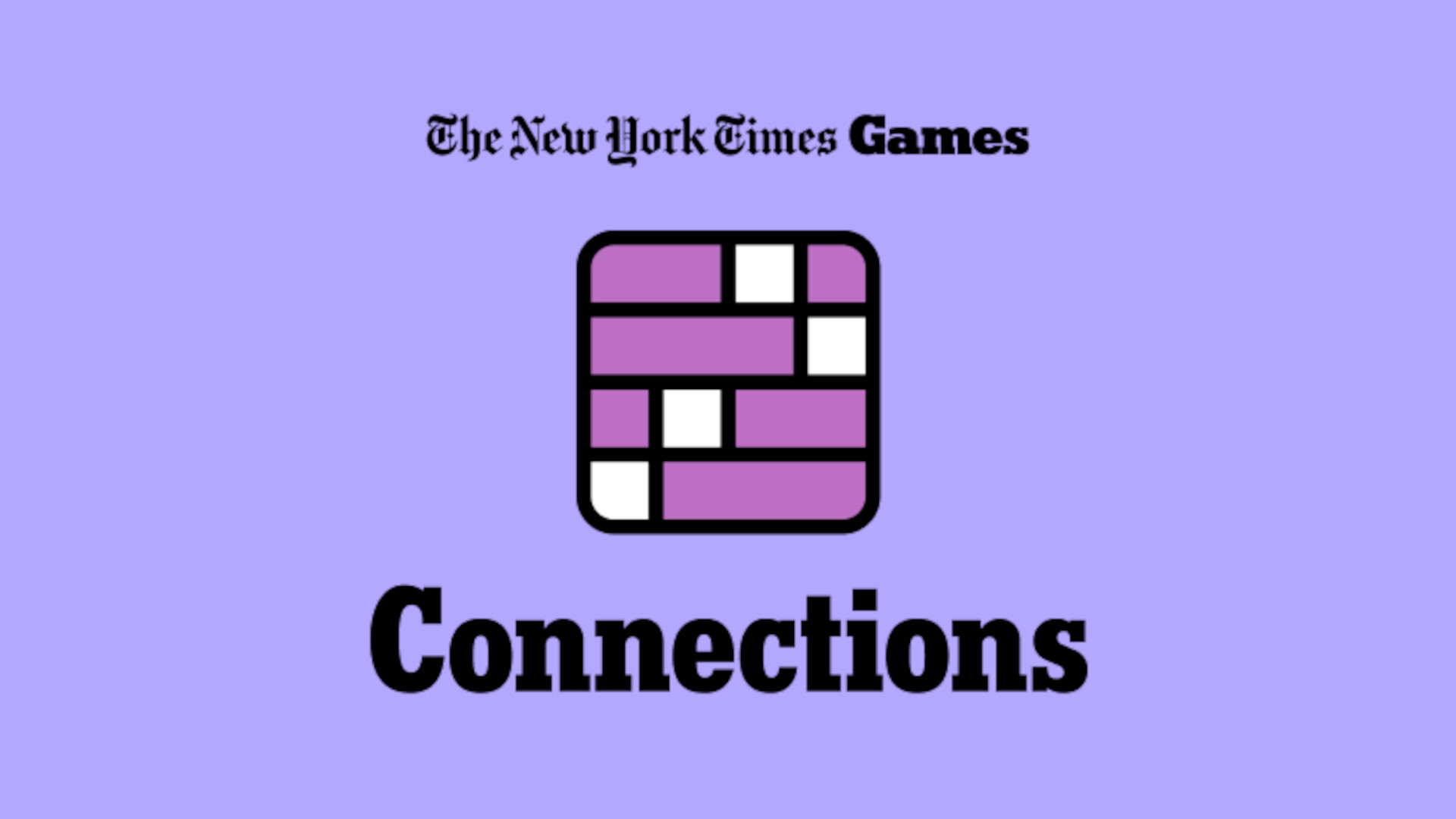 NYT Connections