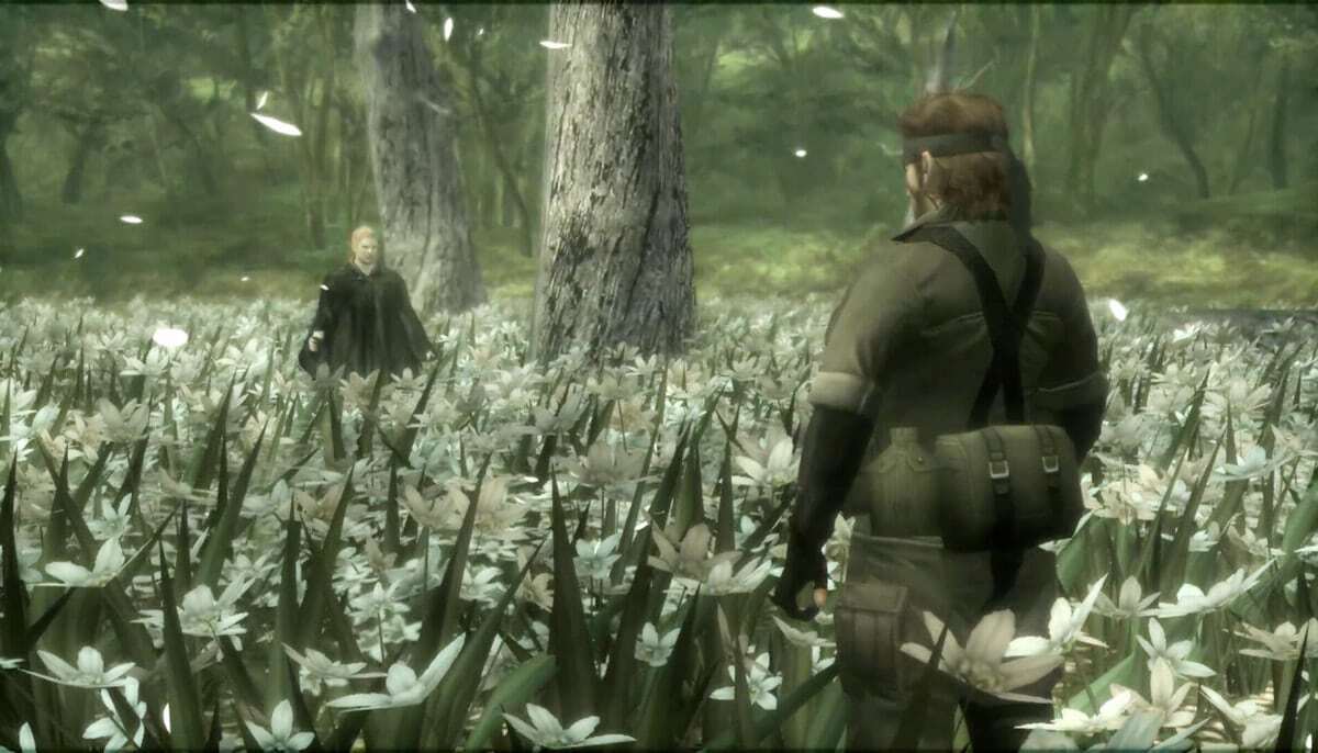 Naked Snake vs The Boss Metal Gear Solid 3 Snake Eater 2004