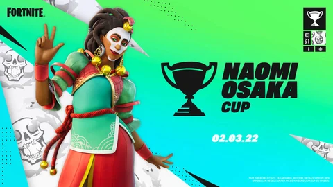 Naomi osakak Cup Fortnite