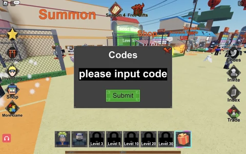 Naruto Defense Simulator How To Redeem Codes