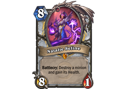 Natalie Seline New Priest Legendary Hearthstone