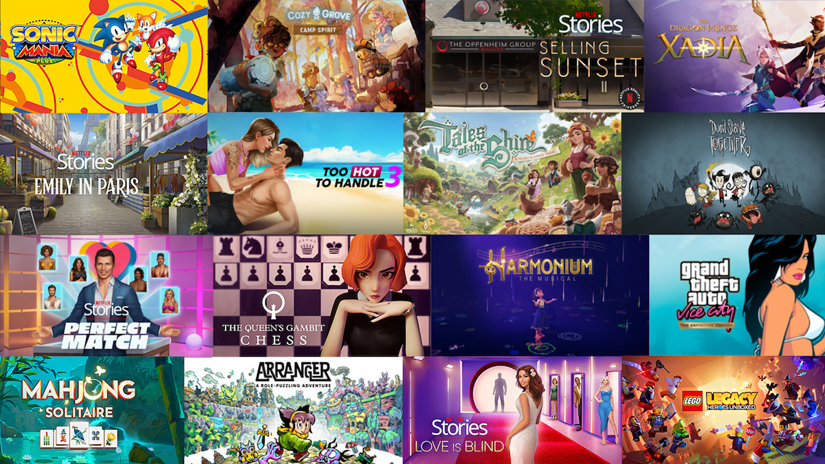 Netflix games background