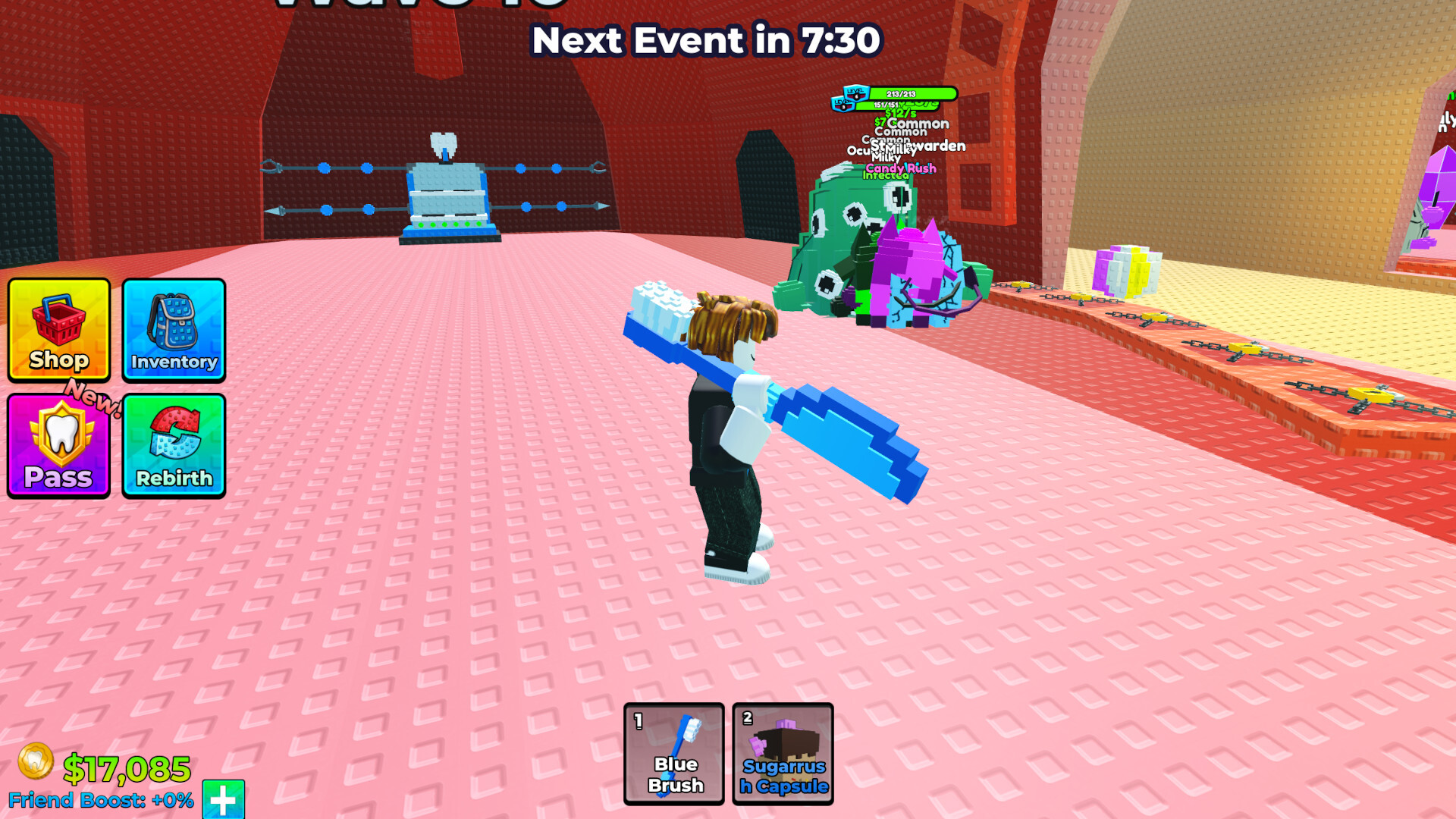 New Codes Cavity Crushers