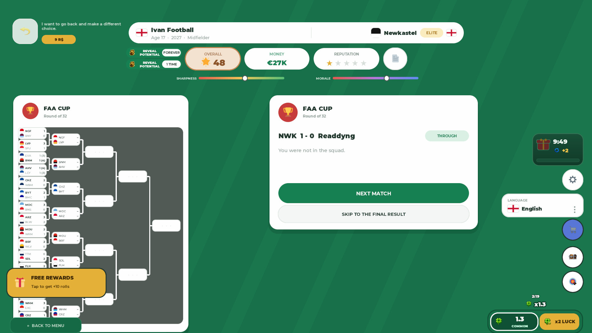 New Codes Start Your Soccer Career