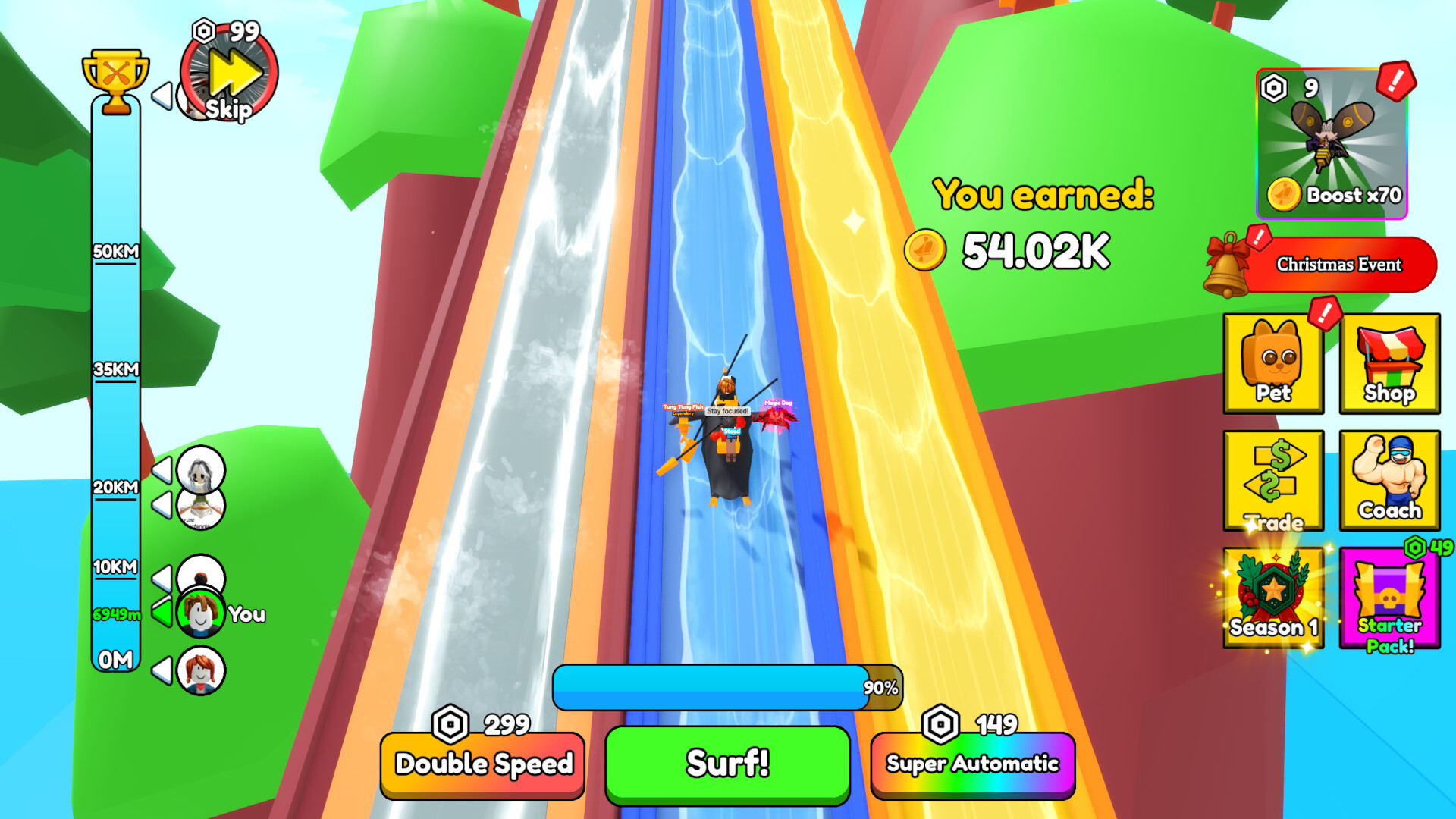 New Kayak and Surf Codes