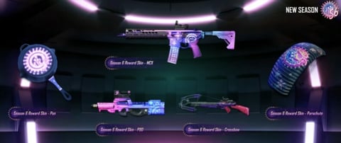New Sesaon 6 rewards