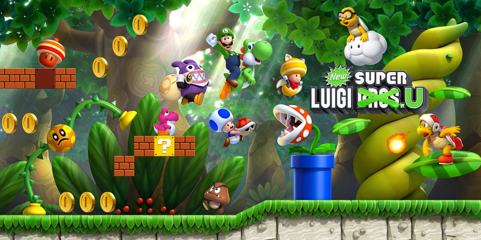 New Super Mario Bros U Luigi U Deluxe