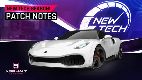 Asphalt 9: All New Tech, New Tech Reloaded & Black Friday Season Cars