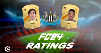 Newcastle United Ratings EA FC 24 FIFA 24