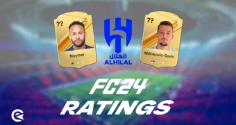 Neymar Al Hilal EA FC 24 FIFA 24 Ratings