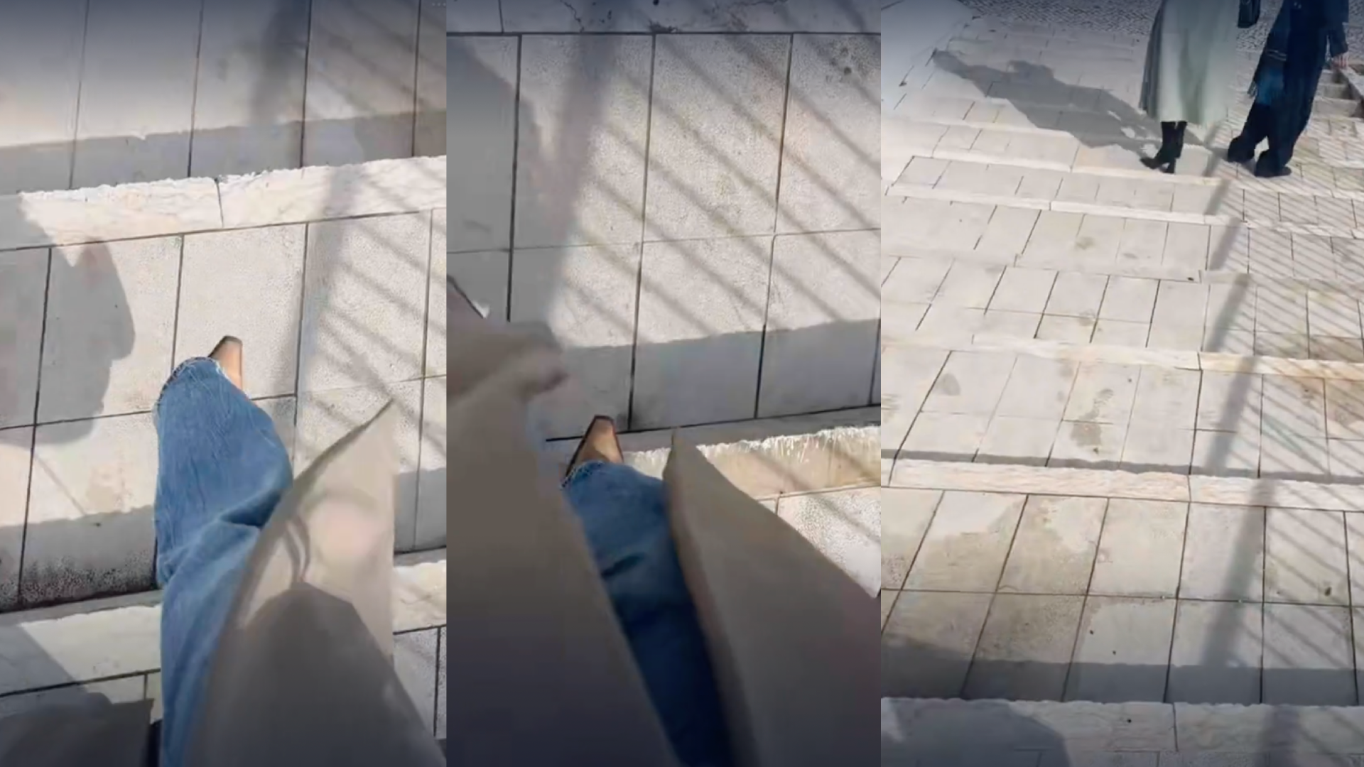 Nicht genormte Treppe