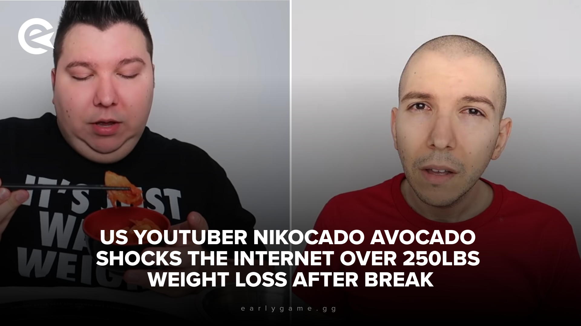 YouTuber Nikocado Avocado Shocks The Internet With Insane Weight Loss