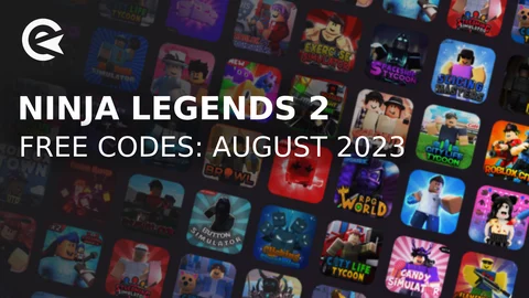 Ninja Legends 2 codes august 2023