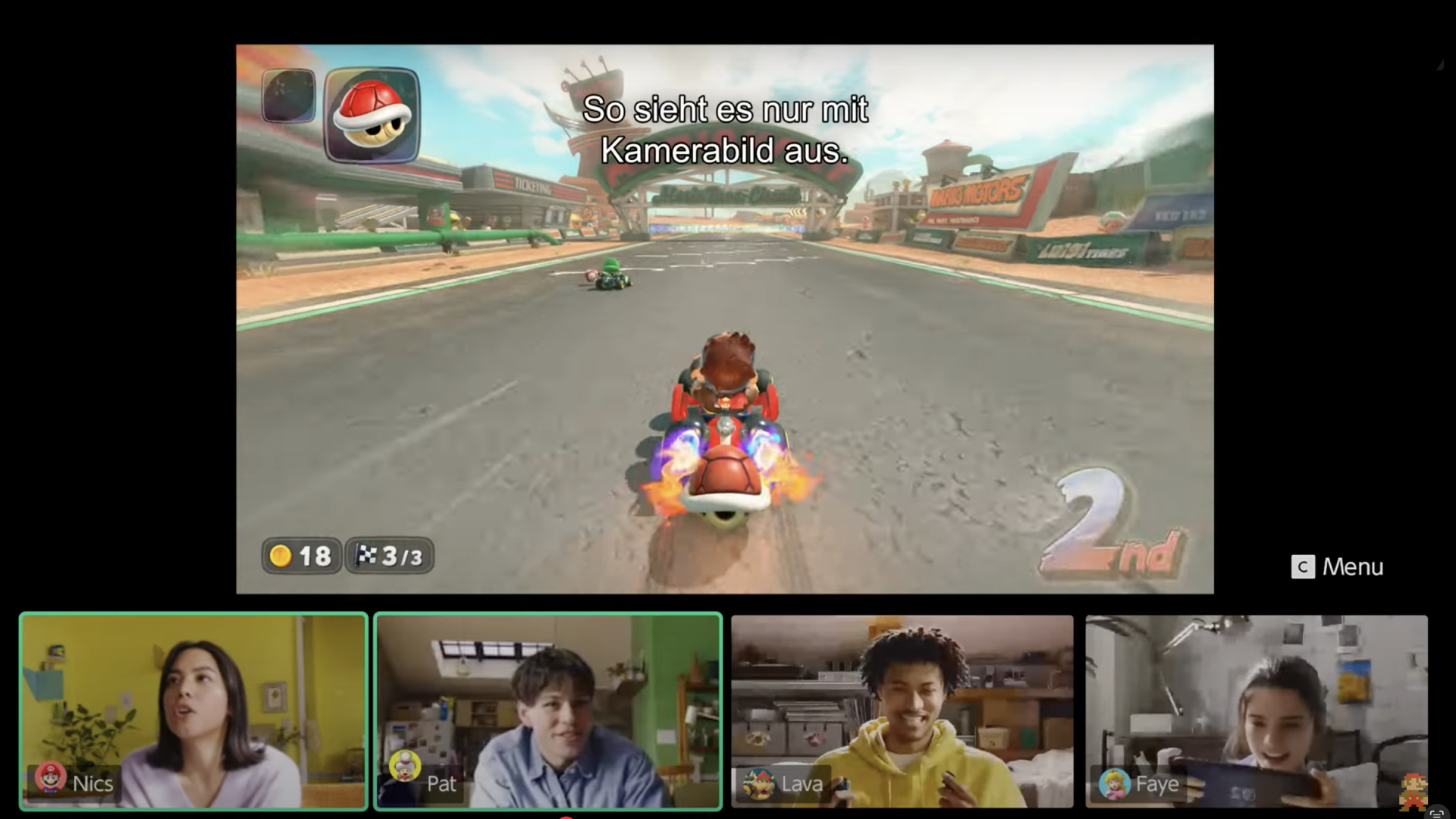 Nintendo Game Chat
