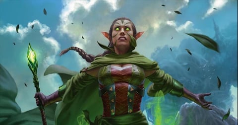 Nissa MTG art