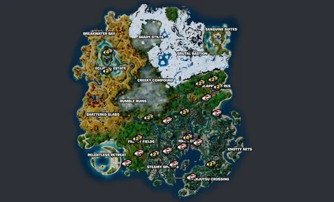 Nitro Fang Locations