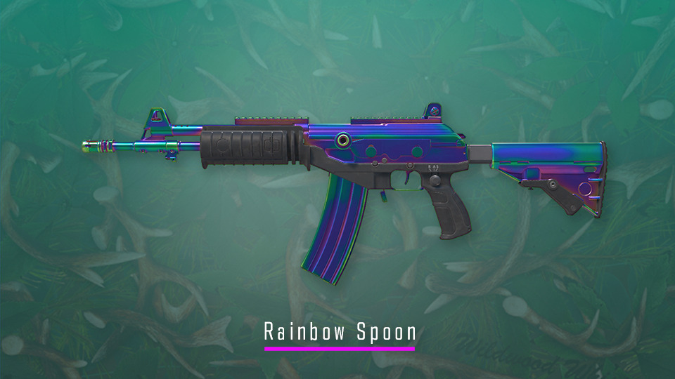 No 5 Galil Rainbow Spoon