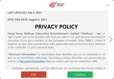 ONCE HUMAN Privacy Policy