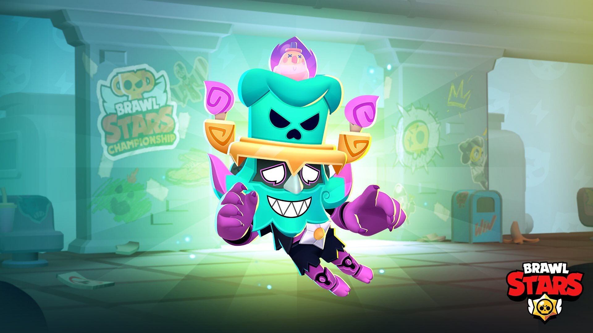 Occultist Dynamike Ranked Skin Brawl Stars