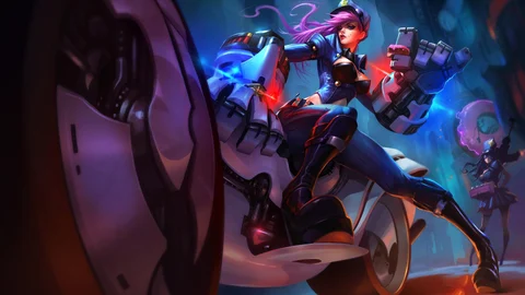 Officer Vi lol skin